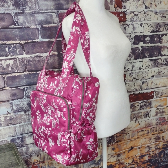 lug Handbags - Lug® "Ranger XL" Packable Botanical Print Tote Bag